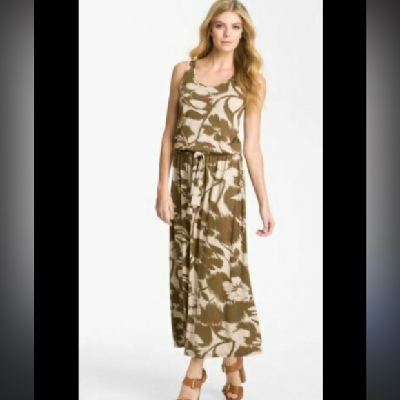 MICHAEL Michael Kors Dresses & Skirts - Michael Kors Floral Abstract Maxi Dress Medium
